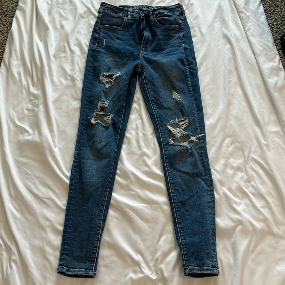 American Eagle super high-rise jegging